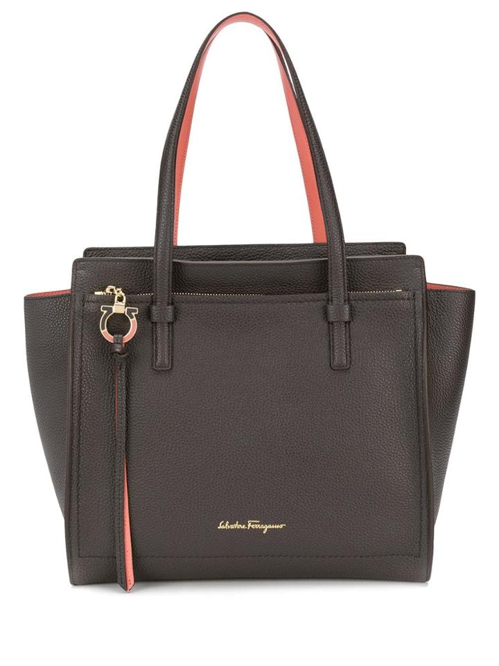 Salvatore Ferragamo Shopping Shoulder Bag - Brown