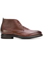 Henderson Baracco Rabbit Fur Lined Ankle Boots - Brown