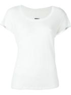 Rta Basic T-shirt, Women's, Size: Xxs, White, Polyester/cotton/rayon