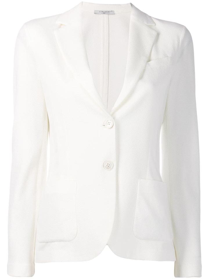 Circolo 1901 Plain Smart Blaer - White