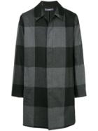 Jac+ Jack Bold Check Coat - Grey