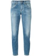 Citizens Of Humanity Cropped Slim Jeans, Women's, Size: 28, Blue, Cotton/polyurethane