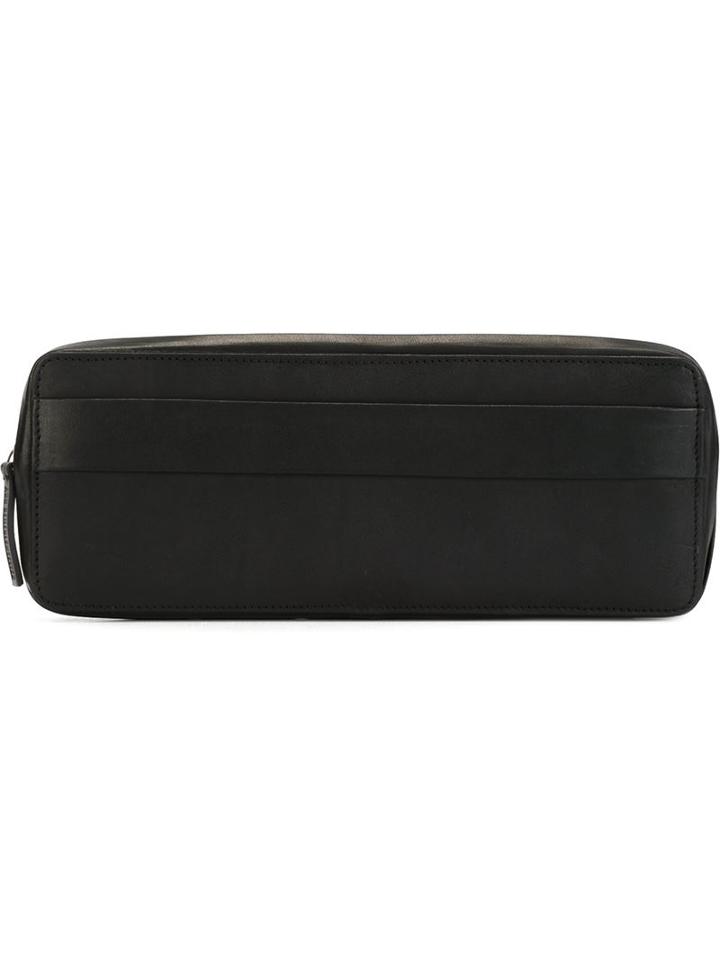 Ann Demeulemeester Top Zip Clutch