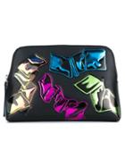 Christopher Kane Iridescent Leather Crash Clutch