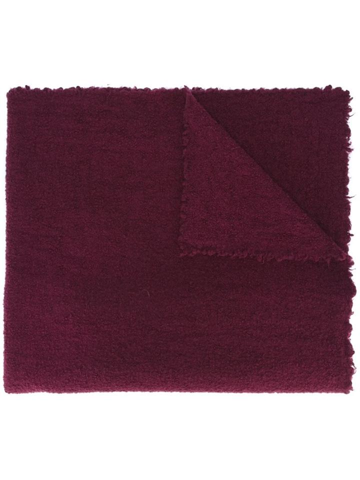 Faliero Sarti Knit Scarf, Women's, Red, Nylon/cashmere/virgin Wool