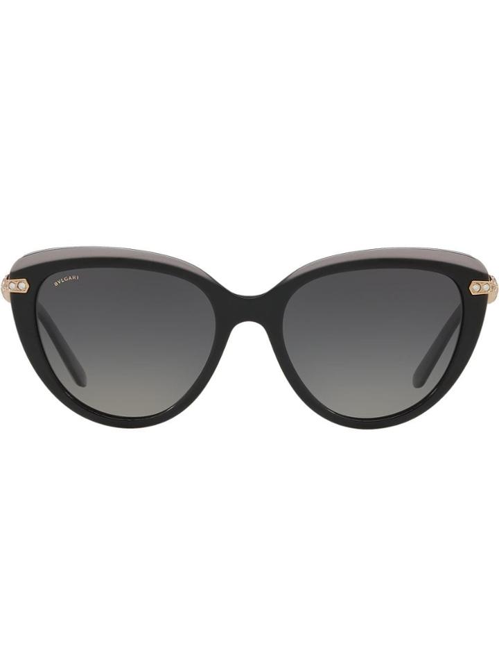Bulgari Cat Eye Sunglasses - Grey