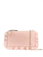 Red Valentino Red(v) Rock Ruffles Pochette - Black