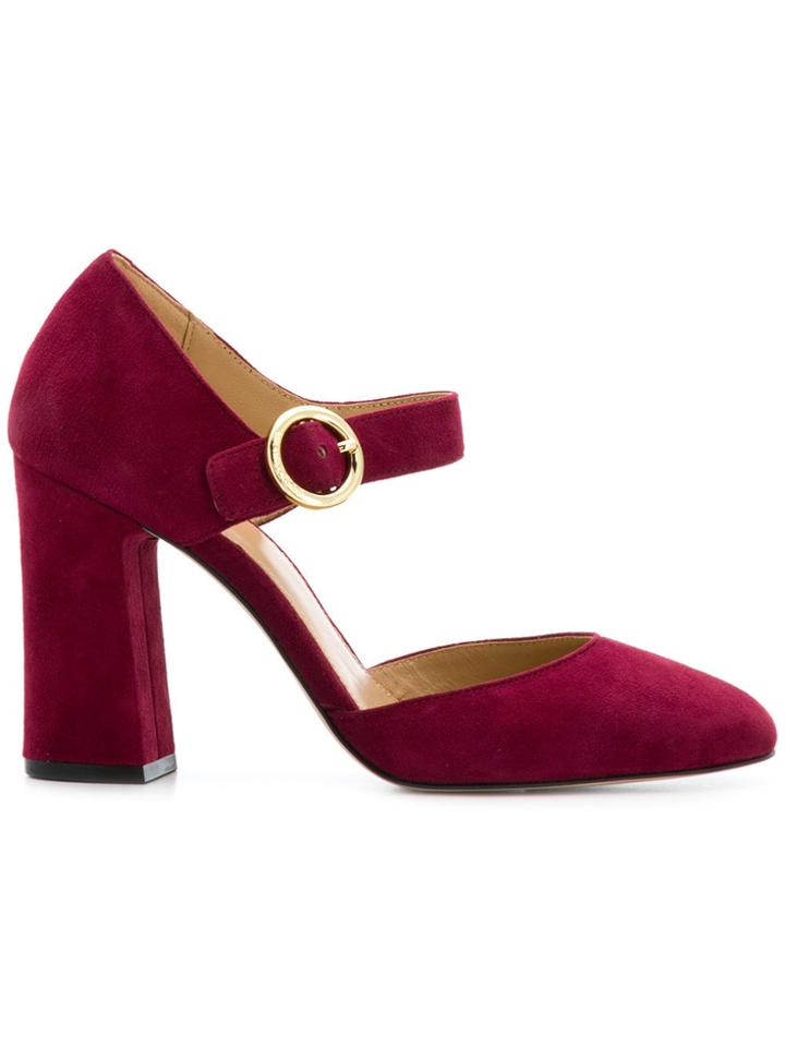 Michael Michael Kors Chunky Heeled Pumps - Red