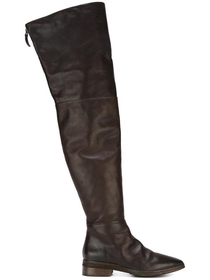 Marsèll Knee Height Zip Boots