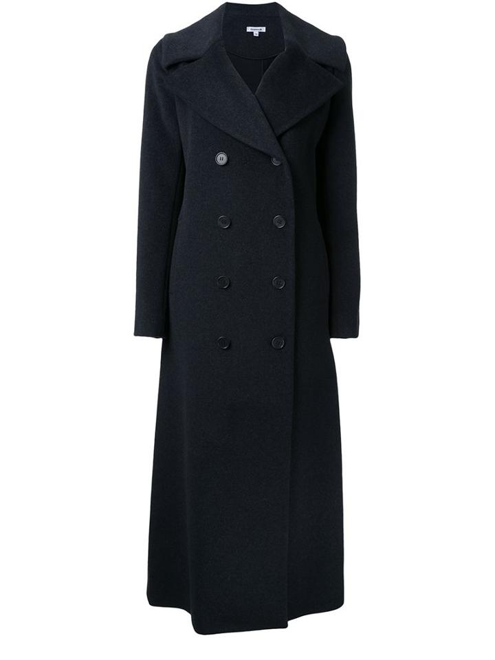 P.a.r.o.s.h. Double Breasted Wide Collar Coat