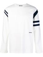 Calvin Klein 205w39nyc Contrast Stripe Sweatshirt - White