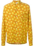 Saint Laurent Floral Print Shirt, Men's, Size: Xxl, Viscose