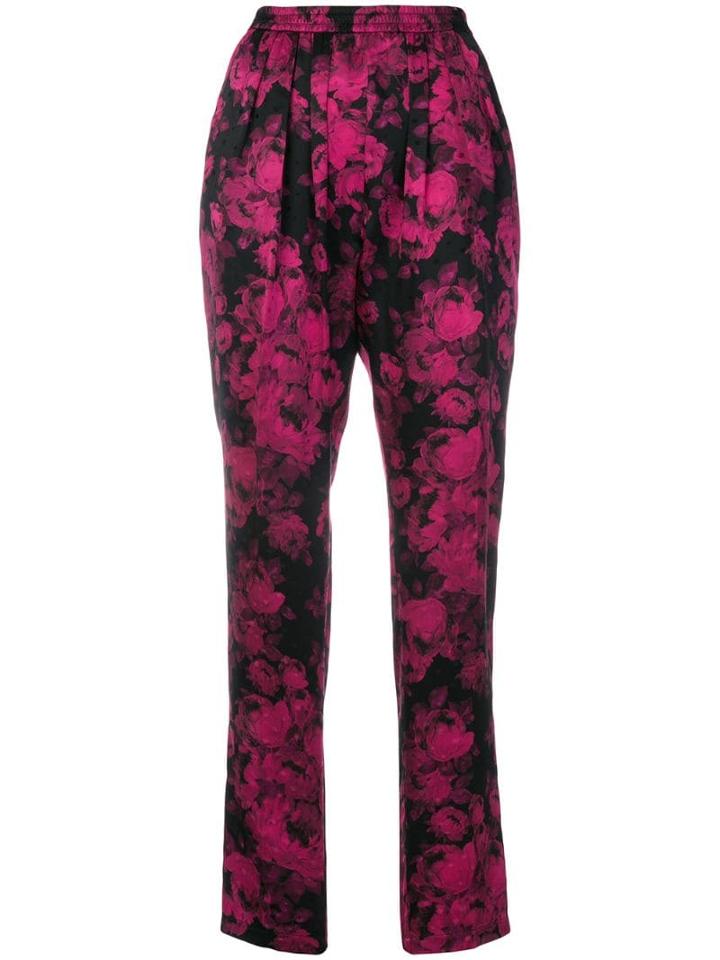 Stella Mccartney Floral Printed Trousers - Pink
