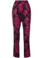 Stella Mccartney Floral Printed Trousers - Pink