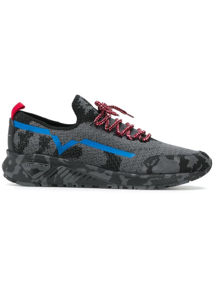 Diesel Diesel Skbyy01534p1759 H6458 Synthetic->polyester - Grey