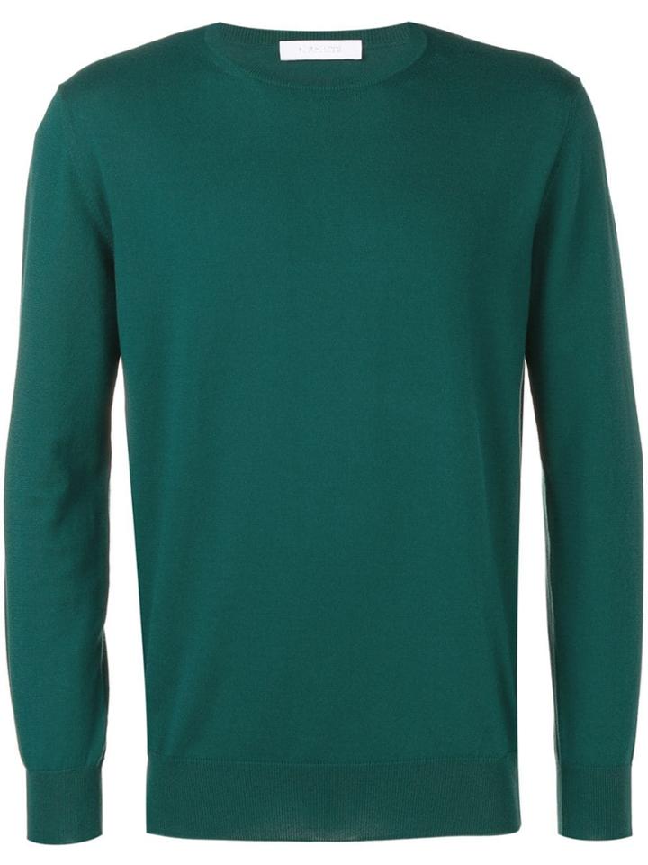 Cruciani Round Neck Jumper - Green