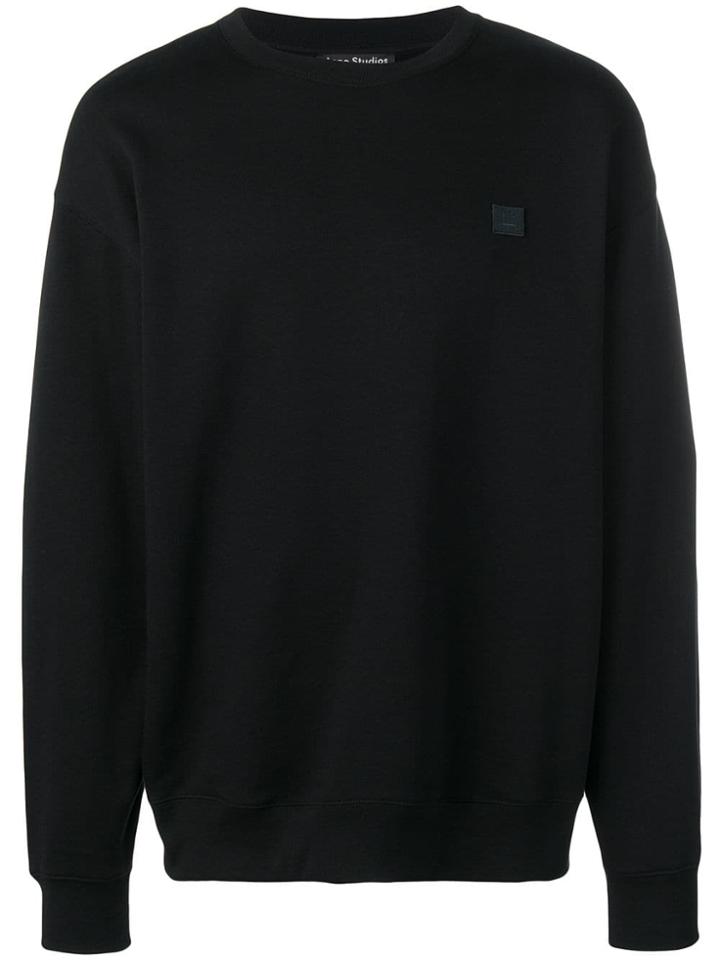Acne Studios Oversized Sweatshirt - Black