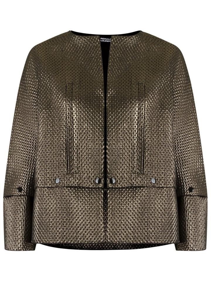 Reinaldo Lourenço Metallic Jacket