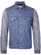 Junya Watanabe Comme Des Garçons Man Abstract Print Sleeves Jacket -