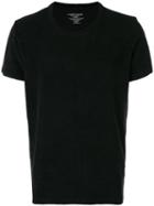 Majestic Filatures - Round Neck T-shirt - Men - Cotton/modal - L, Black, Cotton/modal