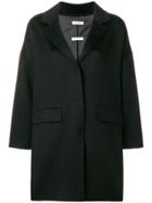 P.a.r.o.s.h. Oversized Single Breasted Coat - Black