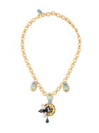 Dolce & Gabbana Bee Pendant Necklace - Metallic