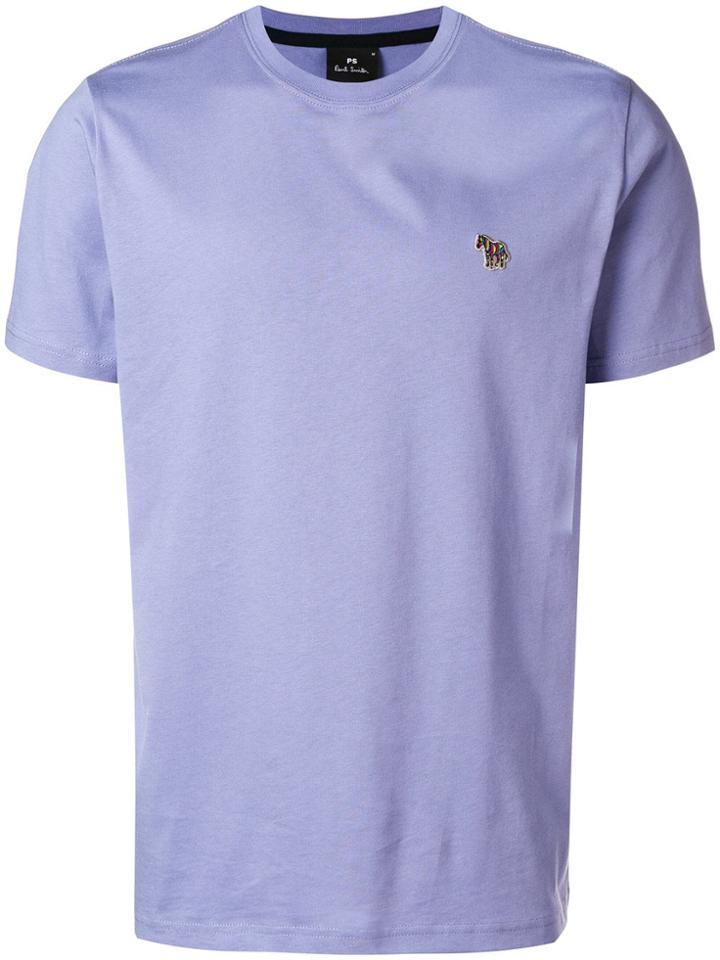 Ps By Paul Smith Zebra Logo T-shirt - Purple