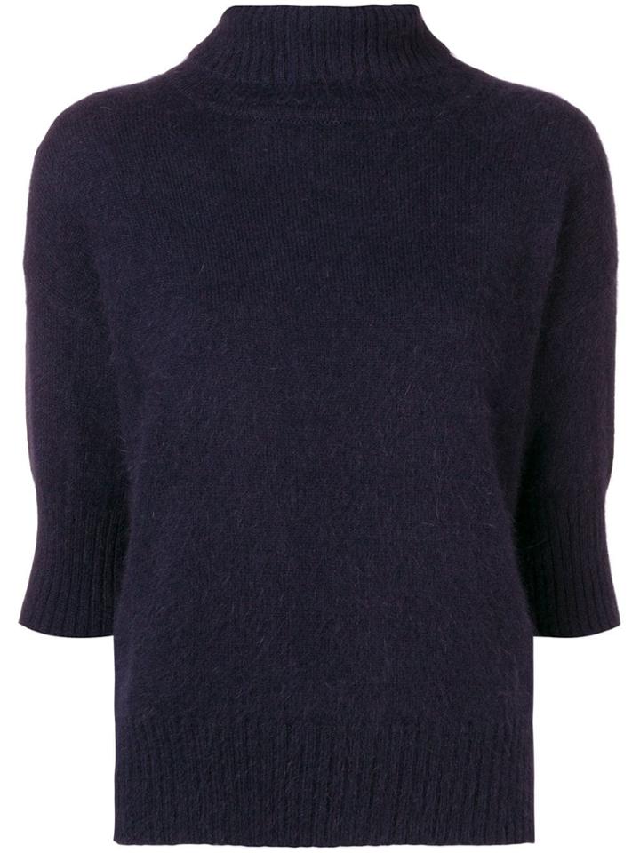 Max Mara Studio Knit Sweater - Blue
