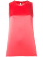 Brunello Cucinelli Classic Tank Top, Women's, Size: Medium, Pink/purple, Silk/spandex/elastane