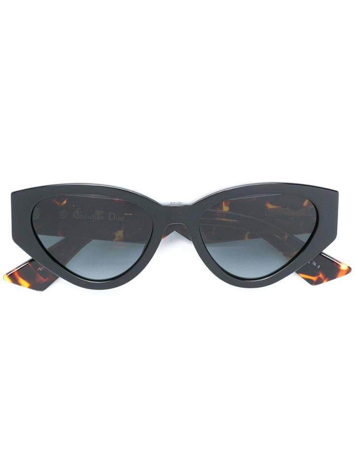 Dior Eyewear Cat-eye Shaped Sunglasses - Brown