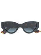 Dior Eyewear Cat-eye Shaped Sunglasses - Brown