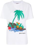 Palm Angels Palm Island T-shirt - White