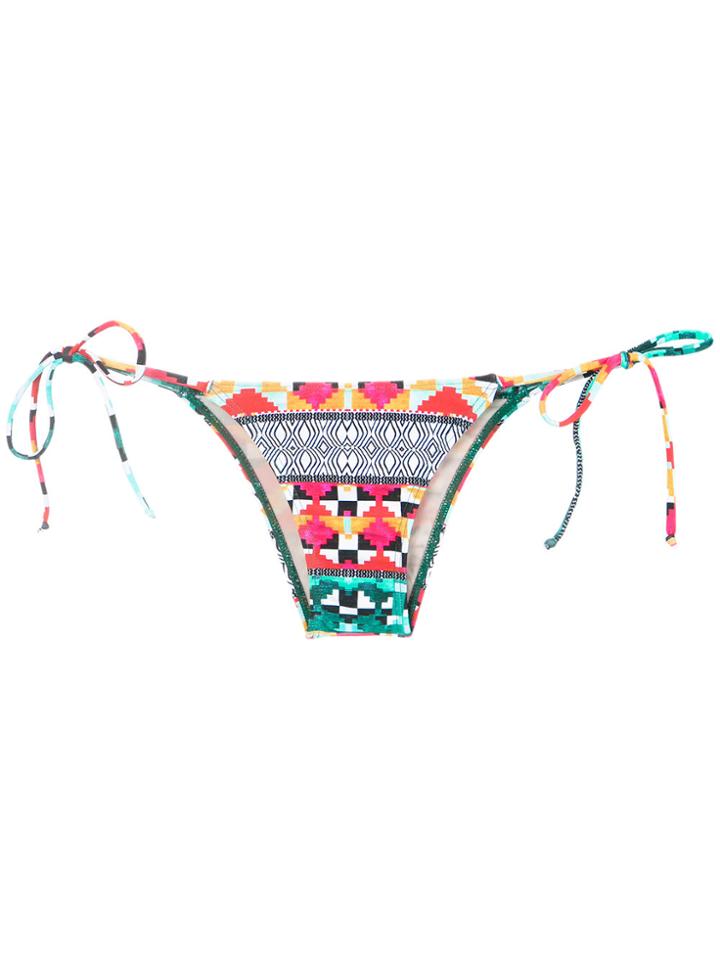Lygia & Nanny Printed Bikini Bottoms - Red