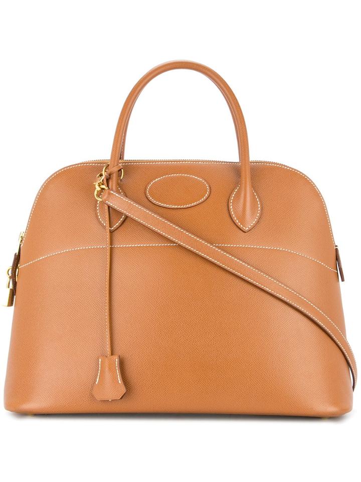 Hermès Vintage Bolide 35 Tote Bag - Brown