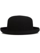 Comme Des Garçons Comme Des Garçons Roll Brim Hat, Women's, Black, Wool
