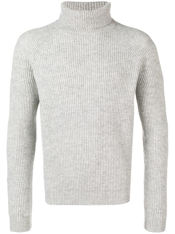 Zanone Turtleneck Sweater - Grey