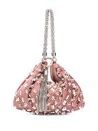 Jimmy Choo Callie Pearl-embellished Bag - Pink