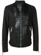 Philipp Plein Luxury Motorcycle Jacket - Black