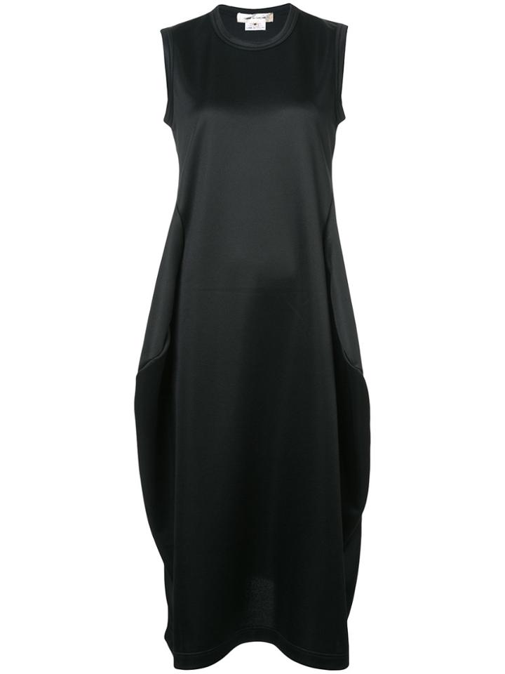Comme Des Garçons Parachute-style Sleeveless Dress - Black