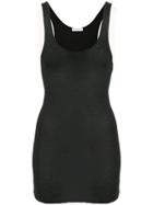 Fine Edge Slim-fit Tank Top - Black