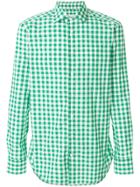 Etro Gingham Shirt - Green