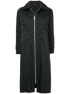 Yohji Yamamoto Pre-owned Quilted Long Coat - Black