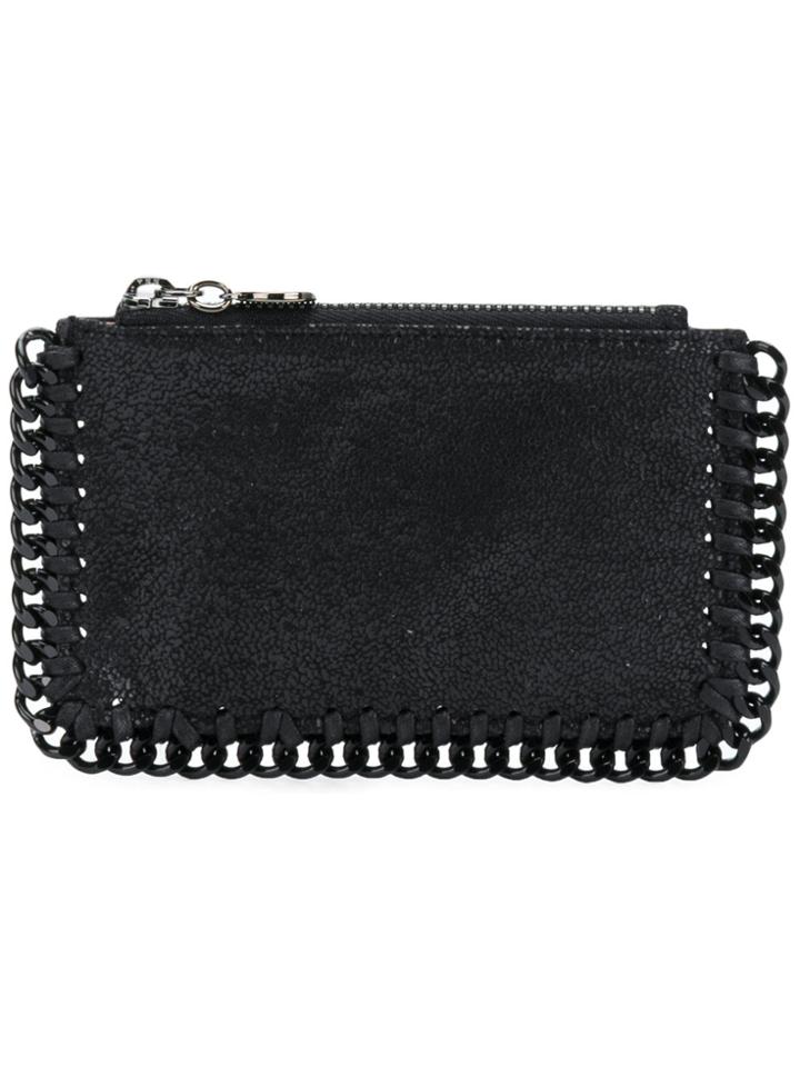 Stella Mccartney Falabella Zipped Wallet - Black
