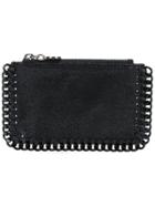 Stella Mccartney Falabella Zipped Wallet - Black