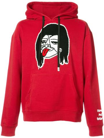 Haculla Mo Money Mo Problems Hoodie - Red