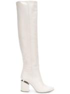 Vic Matie Knee High Boots - White