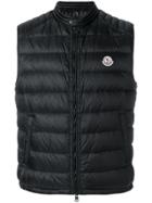 Moncler Classic Sleeveless Gilet - Black