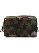 Valentino Rockstud Camustars Wash Bag, Green