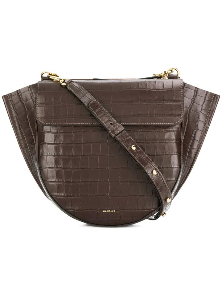 Wandler Hortensia Tote Bag - Brown