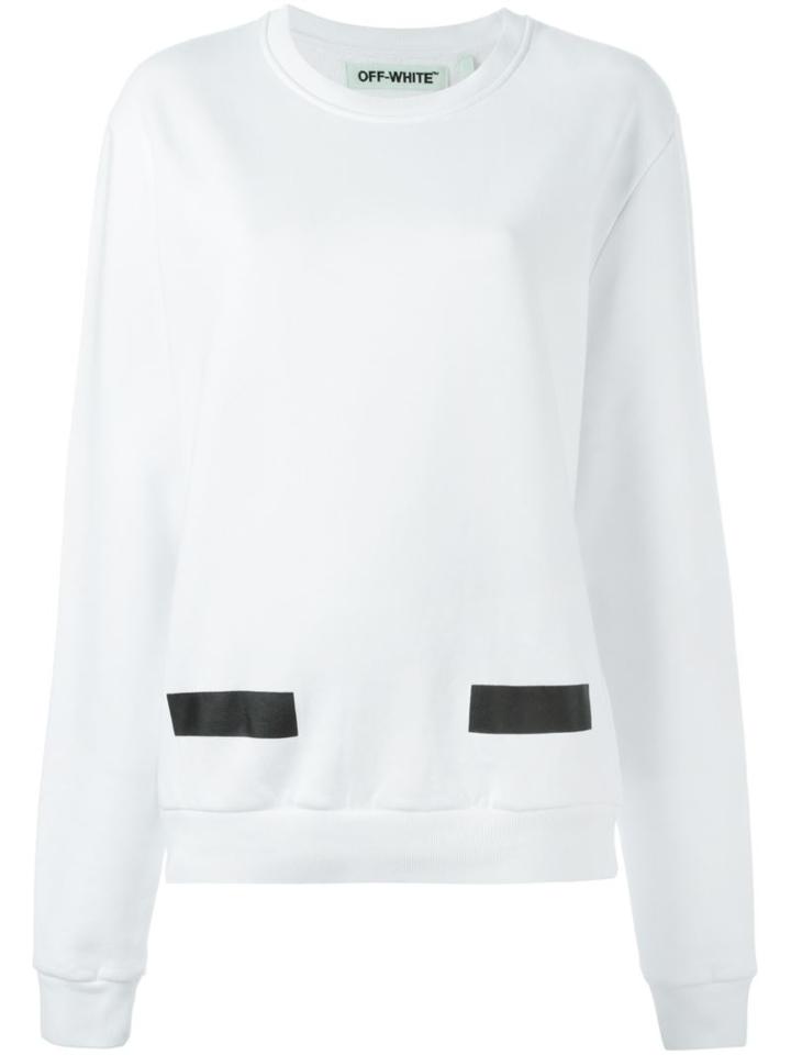 Off-white Contrast Print Sweatshirt